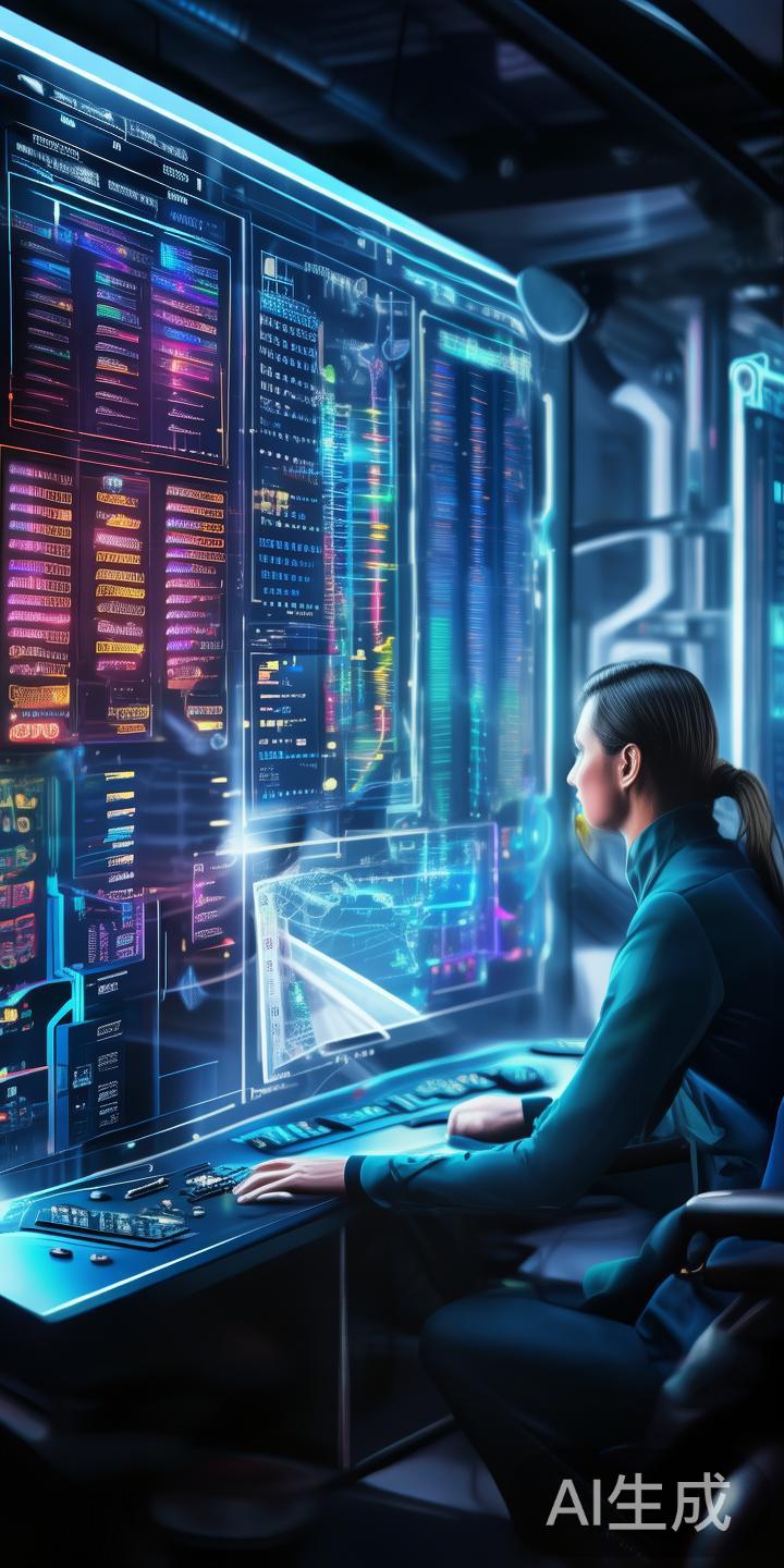 系统通过全天候监测服务器的CPU、内存、硬盘等硬件