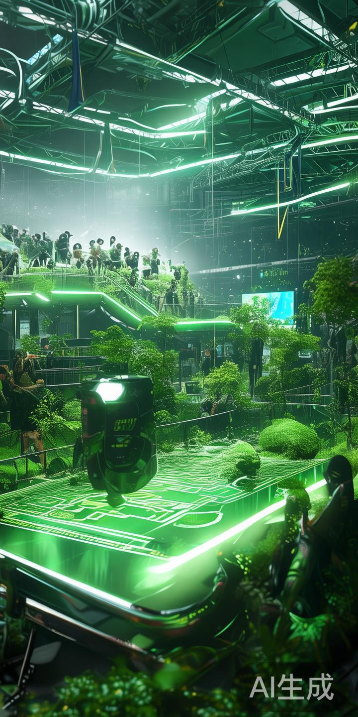 绿色电竞即在娱乐中倡导环保、健康的价值观。米乐电竞